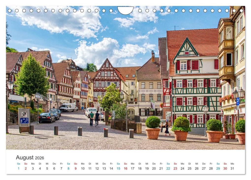 Weitere Ansicht: Calw - Die Hermann-Hesse-Stadt (Wandkalender 2026 DIN A4 quer), CALVENDO Monatskalender | Thomas Bartruff, Calvendo