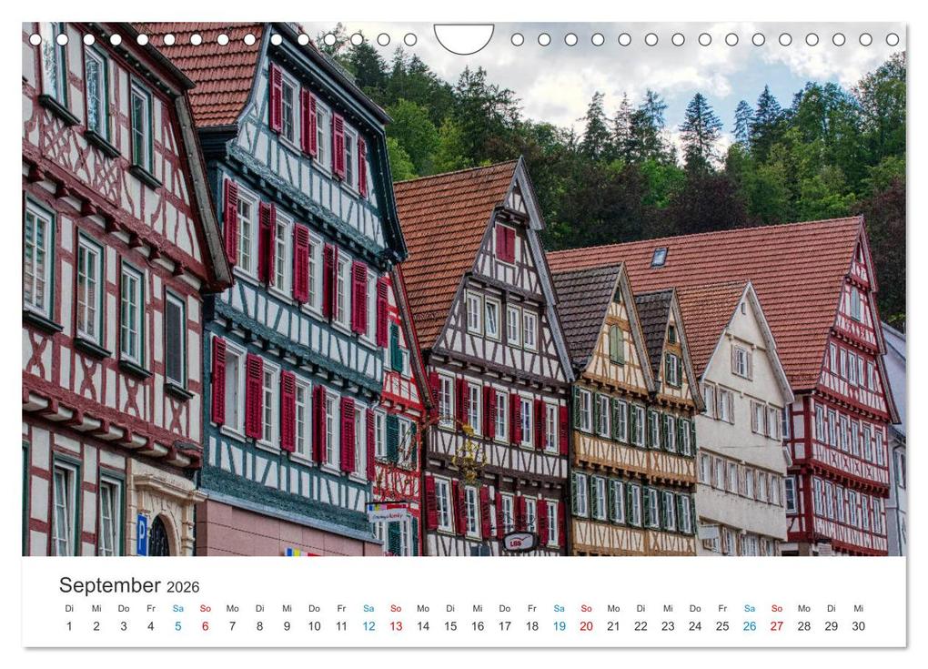 Weitere Ansicht: Calw - Die Hermann-Hesse-Stadt (Wandkalender 2026 DIN A4 quer), CALVENDO Monatskalender | Thomas Bartruff, Calvendo