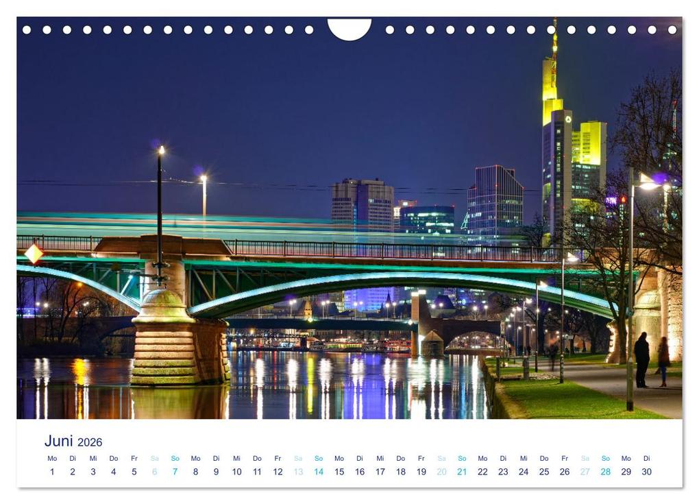 Weitere Ansicht: Fantastisches Frankfurt (Wandkalender 2026 DIN A4 quer), CALVENDO Monatskalender | Hans Rodewald CreativK.de, Calvendo