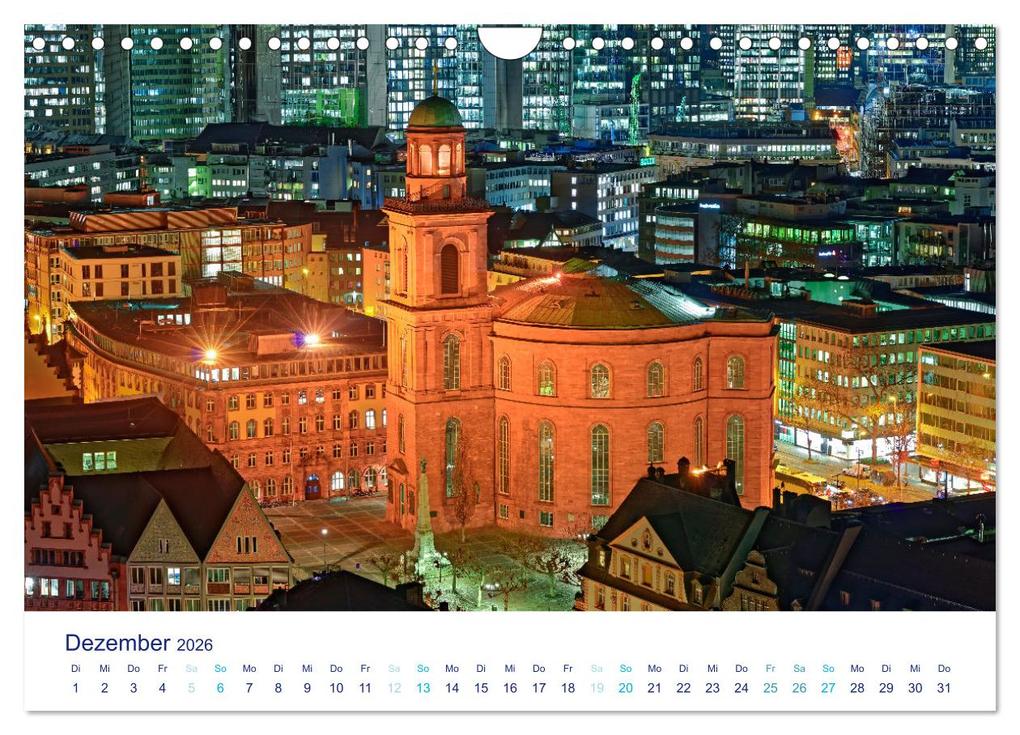 Weitere Ansicht: Fantastisches Frankfurt (Wandkalender 2026 DIN A4 quer), CALVENDO Monatskalender | Hans Rodewald CreativK.de, Calvendo