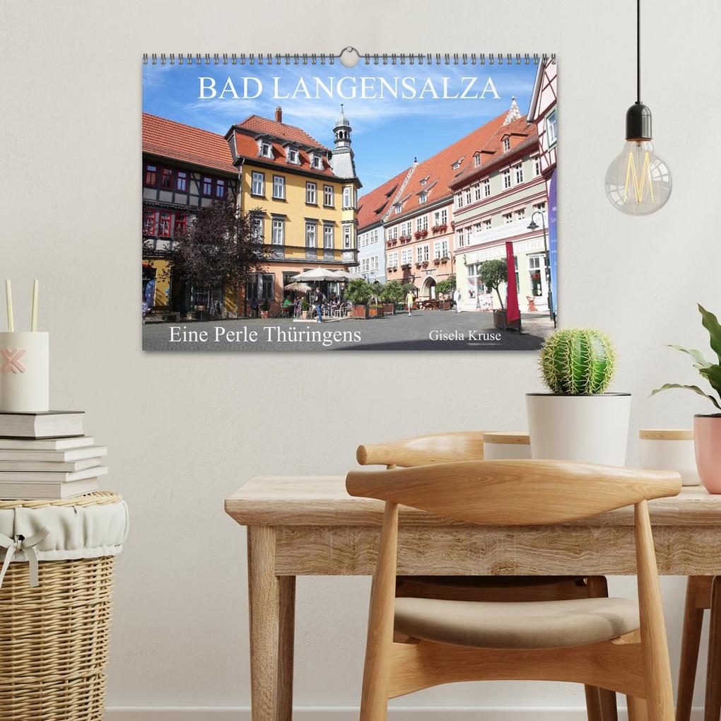 Weitere Ansicht: Bad Langensalza - Eine Perle Thüringens (Wandkalender 2026 DIN A3 quer), CALVENDO Monatskalender | Gisela Kruse, Calvendo