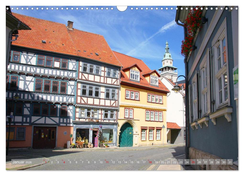 Weitere Ansicht: Bad Langensalza - Eine Perle Thüringens (Wandkalender 2026 DIN A3 quer), CALVENDO Monatskalender | Gisela Kruse, Calvendo