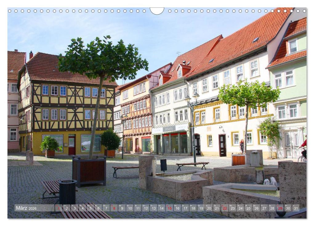 Weitere Ansicht: Bad Langensalza - Eine Perle Thüringens (Wandkalender 2026 DIN A3 quer), CALVENDO Monatskalender | Gisela Kruse, Calvendo