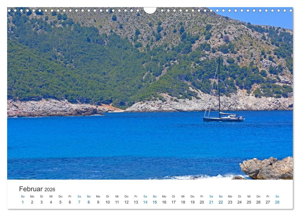 Weitere Ansicht: Segelboote und Yachten - Lebensart am Mittelmeer (Wandkalender 2026 DIN A3 quer), CALVENDO Monatskalender | Sailing Moments, Calvendo