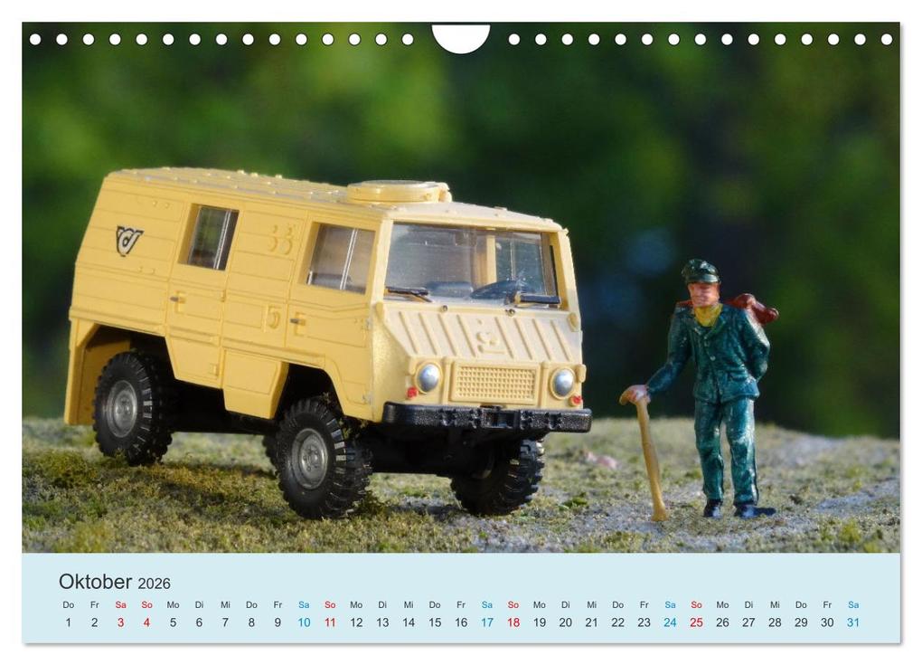 Weitere Ansicht: Die Post ist da (Wandkalender 2026 DIN A4 quer), CALVENDO Monatskalender | Klaus-Peter Huschka, Calvendo