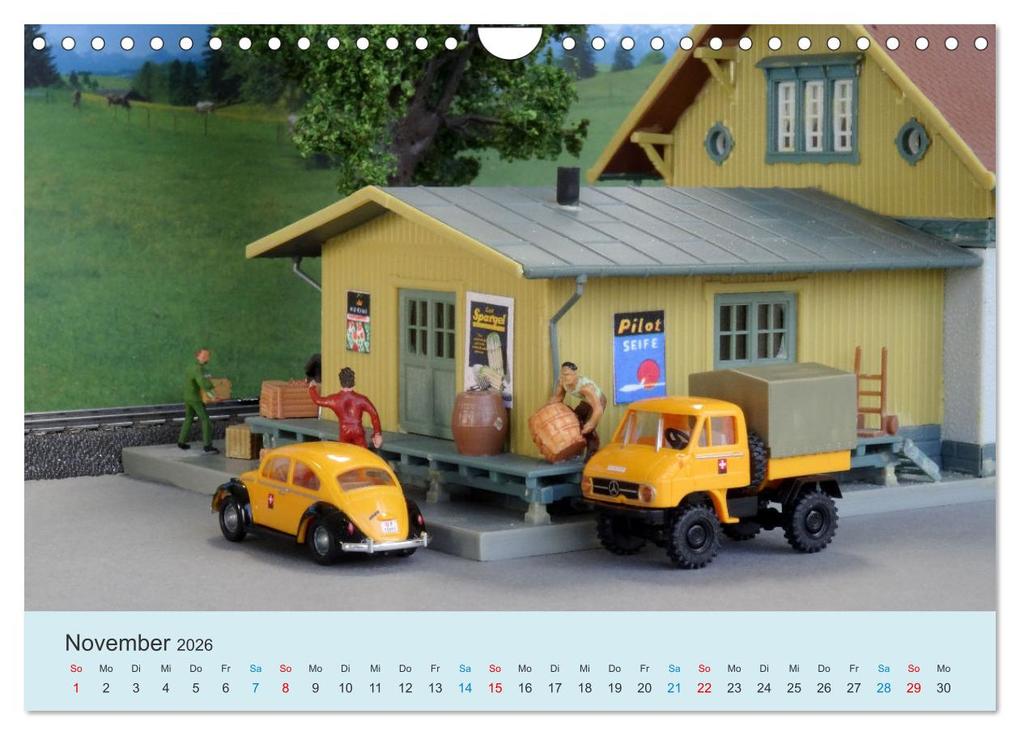 Weitere Ansicht: Die Post ist da (Wandkalender 2026 DIN A4 quer), CALVENDO Monatskalender | Klaus-Peter Huschka, Calvendo