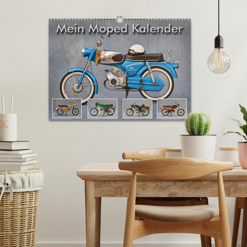 Weitere Ansicht: Mein Moped Kalender (Wandkalender 2026 DIN A3 quer), CALVENDO Monatskalender | Ingo Laue, Calvendo
