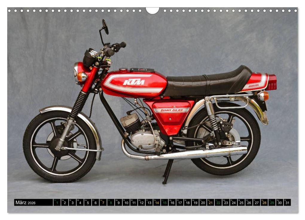 Weitere Ansicht: Mein Moped Kalender (Wandkalender 2026 DIN A3 quer), CALVENDO Monatskalender | Ingo Laue, Calvendo