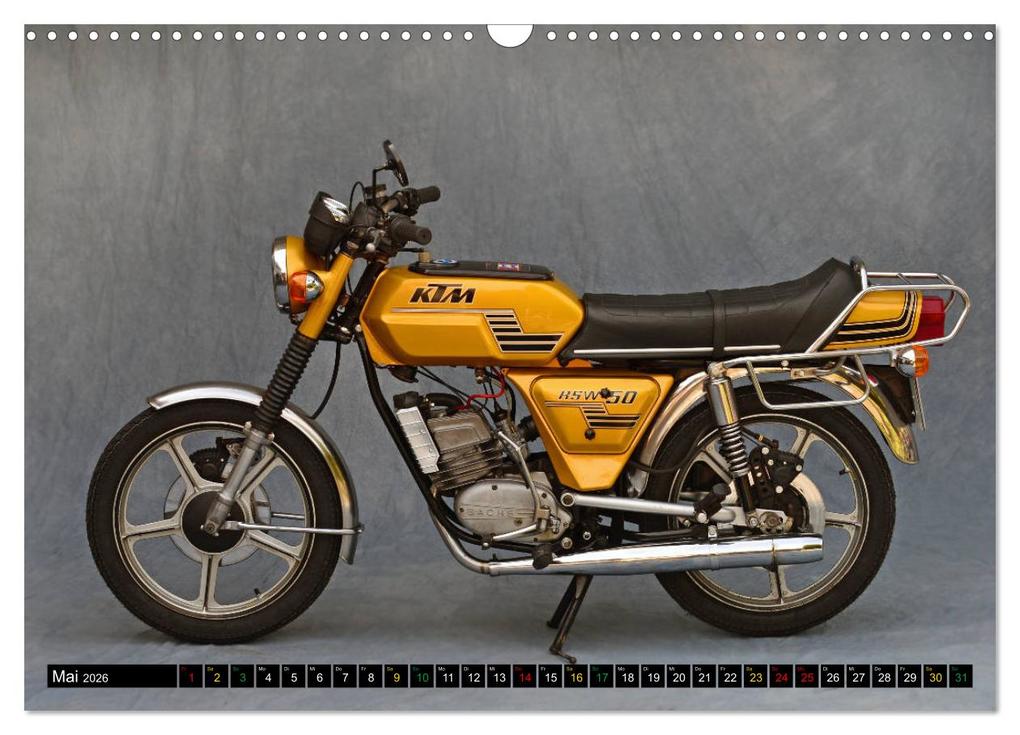 Weitere Ansicht: Mein Moped Kalender (Wandkalender 2026 DIN A3 quer), CALVENDO Monatskalender | Ingo Laue, Calvendo