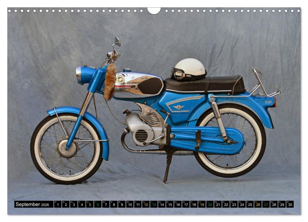 Weitere Ansicht: Mein Moped Kalender (Wandkalender 2026 DIN A3 quer), CALVENDO Monatskalender | Ingo Laue, Calvendo