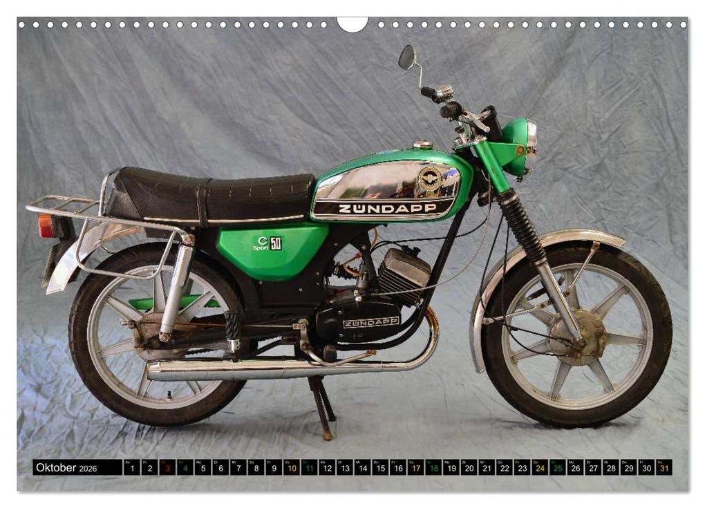 Weitere Ansicht: Mein Moped Kalender (Wandkalender 2026 DIN A3 quer), CALVENDO Monatskalender | Ingo Laue, Calvendo