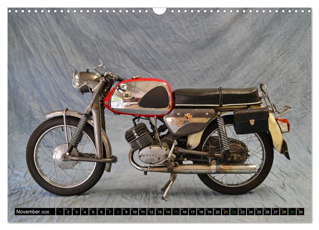 Weitere Ansicht: Mein Moped Kalender (Wandkalender 2026 DIN A3 quer), CALVENDO Monatskalender | Ingo Laue, Calvendo