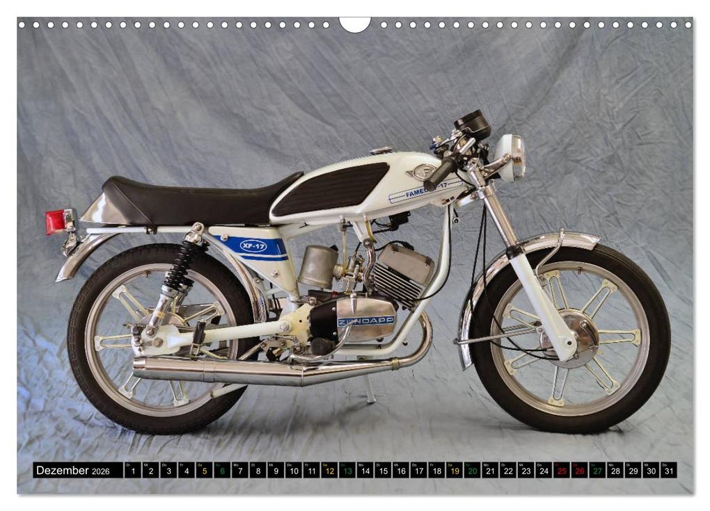 Weitere Ansicht: Mein Moped Kalender (Wandkalender 2026 DIN A3 quer), CALVENDO Monatskalender | Ingo Laue, Calvendo