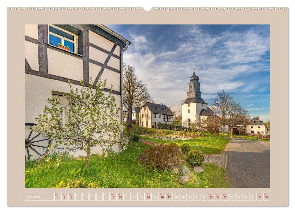 Weitere Ansicht: Vogtland - 900 Jahre Plauen (hochwertiger Premium Wandkalender 2026 DIN A2 quer), Kunstdruck in Hochglanz | Ulrich Männel, Calvendo