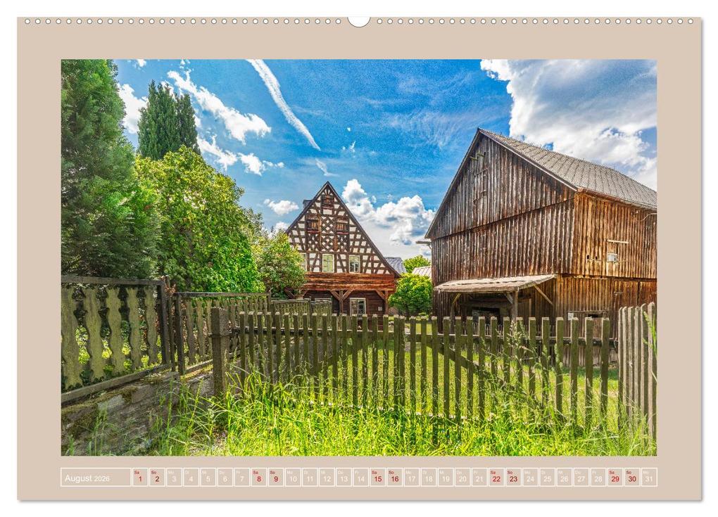 Weitere Ansicht: Vogtland - 900 Jahre Plauen (hochwertiger Premium Wandkalender 2026 DIN A2 quer), Kunstdruck in Hochglanz | Ulrich Männel, Calvendo