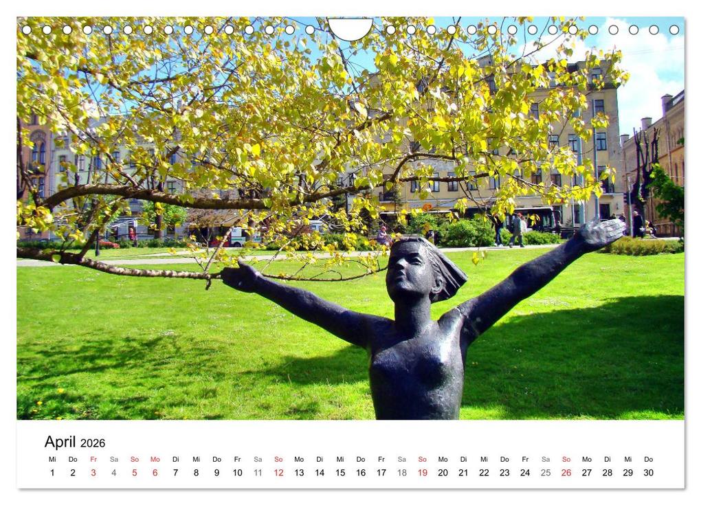 Weitere Ansicht: Rigas Grazien - Lettische Schönheiten (Wandkalender 2026 DIN A4 quer), CALVENDO Monatskalender | Henning von Löwis of Menar, Calvendo