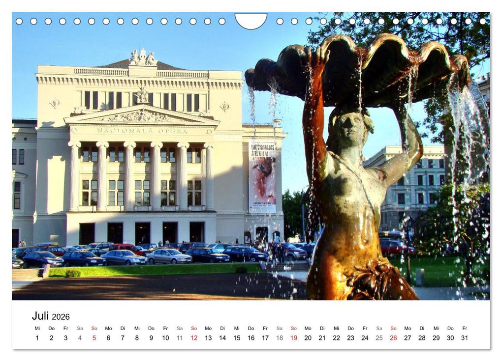 Weitere Ansicht: Rigas Grazien - Lettische Schönheiten (Wandkalender 2026 DIN A4 quer), CALVENDO Monatskalender | Henning von Löwis of Menar, Calvendo