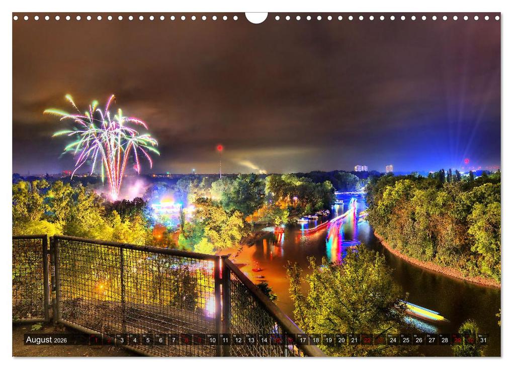 Weitere Ansicht: Mein schönes Halle Saale 2026 (Wandkalender 2026 DIN A3 quer), CALVENDO Monatskalender | Oliver Friebel, Calvendo