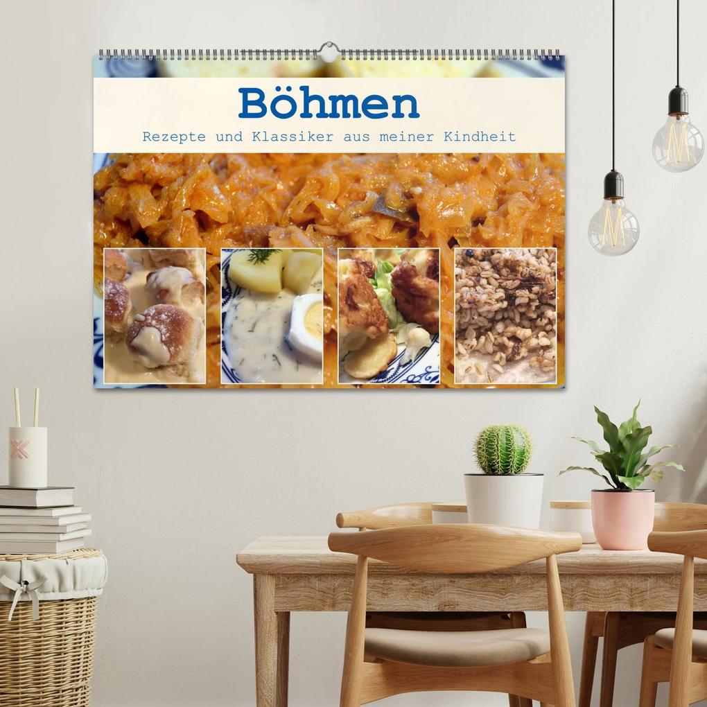 Weitere Ansicht: Böhmen - Rezepte und Klassiker aus meiner Kindheit (Wandkalender 2026 DIN A2 quer), CALVENDO Monatskalender | Dana Havlikova, Calvendo