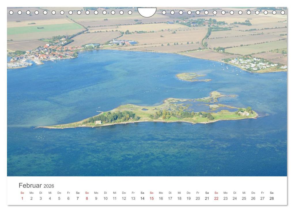 Weitere Ansicht: Fehmarn aus der Luft (Wandkalender 2026 DIN A4 quer), CALVENDO Monatskalender | Holger Ströder, Calvendo