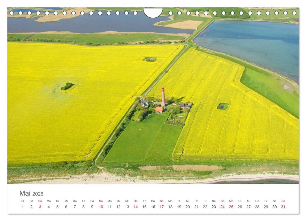 Weitere Ansicht: Fehmarn aus der Luft (Wandkalender 2026 DIN A4 quer), CALVENDO Monatskalender | Holger Ströder, Calvendo