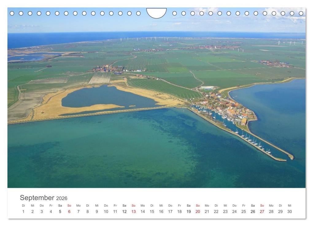 Weitere Ansicht: Fehmarn aus der Luft (Wandkalender 2026 DIN A4 quer), CALVENDO Monatskalender | Holger Ströder, Calvendo