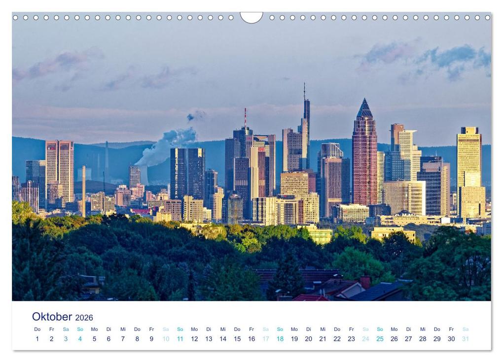 Weitere Ansicht: Fantastisches Frankfurt (Wandkalender 2026 DIN A3 quer), CALVENDO Monatskalender | Hans Rodewald CreativK.de, Calvendo