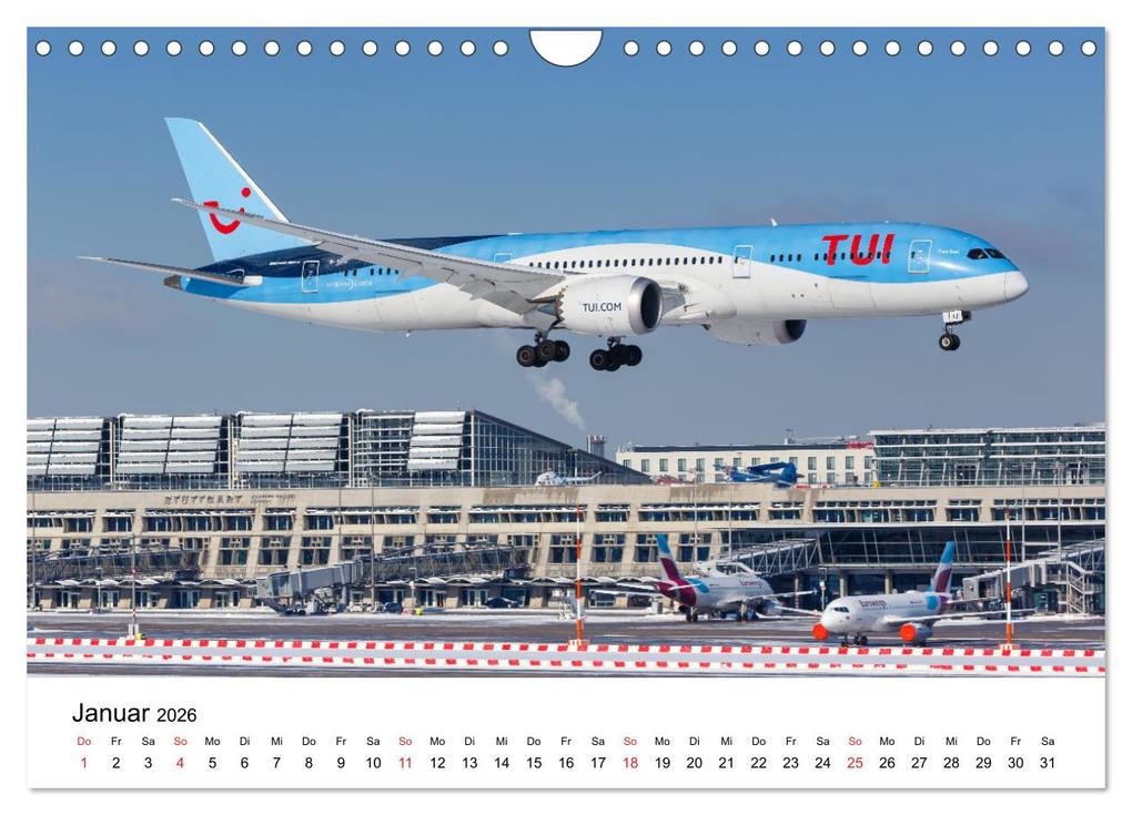 Weitere Ansicht: Flugzeugkalender - die besten Flugzeugbilder aus aller Welt (Wandkalender 2026 DIN A4 quer), CALVENDO Monatskalender | Markus Mainka, Calvendo