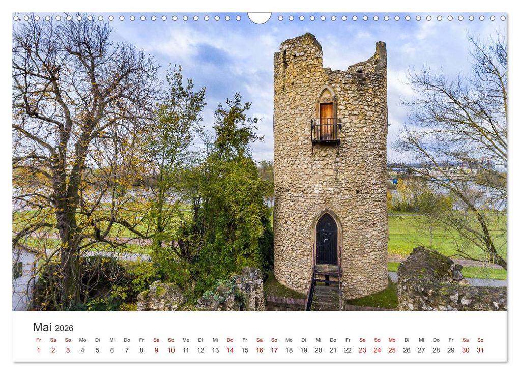 Weitere Ansicht: Rüsselsheim Industriestadt am Main (Wandkalender 2026 DIN A3 quer), CALVENDO Monatskalender | Thomas Meinert, Calvendo