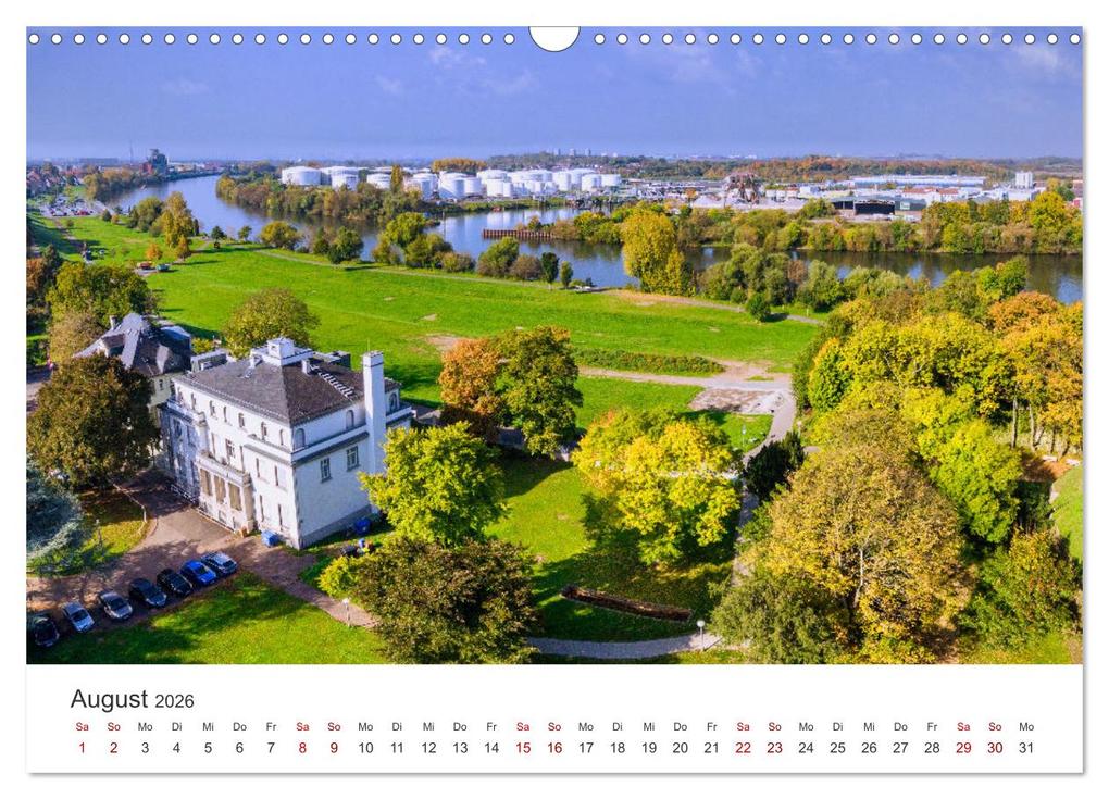 Weitere Ansicht: Rüsselsheim Industriestadt am Main (Wandkalender 2026 DIN A3 quer), CALVENDO Monatskalender | Thomas Meinert, Calvendo