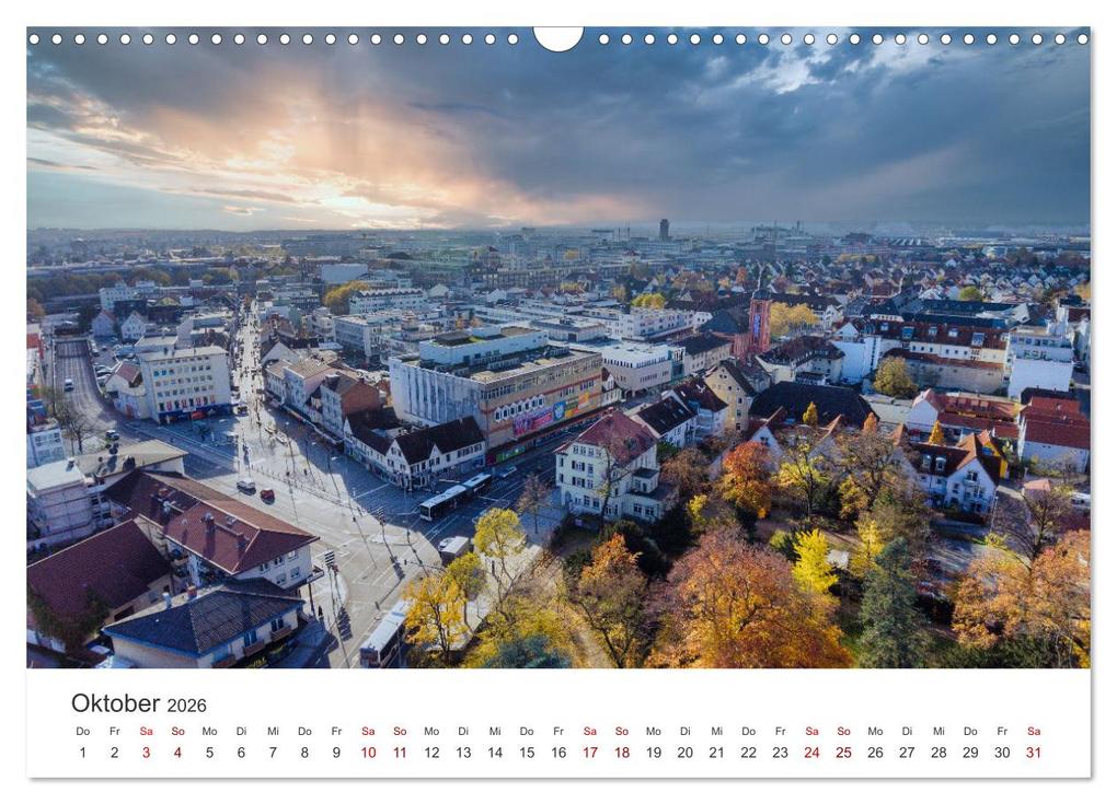 Weitere Ansicht: Rüsselsheim Industriestadt am Main (Wandkalender 2026 DIN A3 quer), CALVENDO Monatskalender | Thomas Meinert, Calvendo