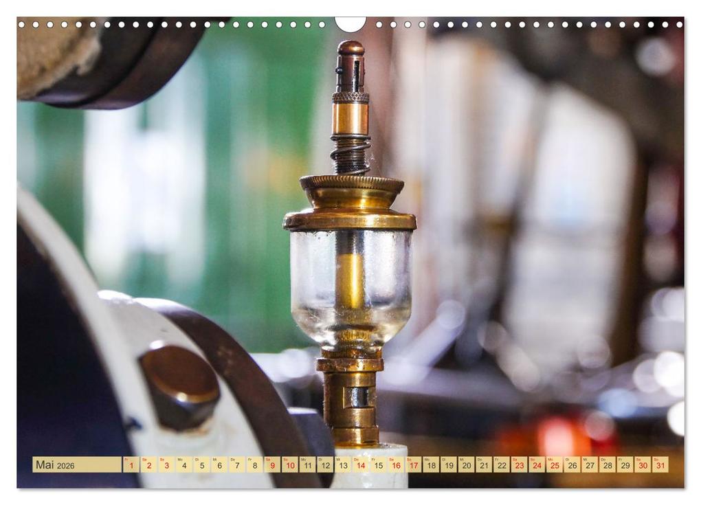 Weitere Ansicht: Dampfmaschinen - Technik (Wandkalender 2026 DIN A3 quer), CALVENDO Monatskalender | Daniela Tchinitchian, Calvendo