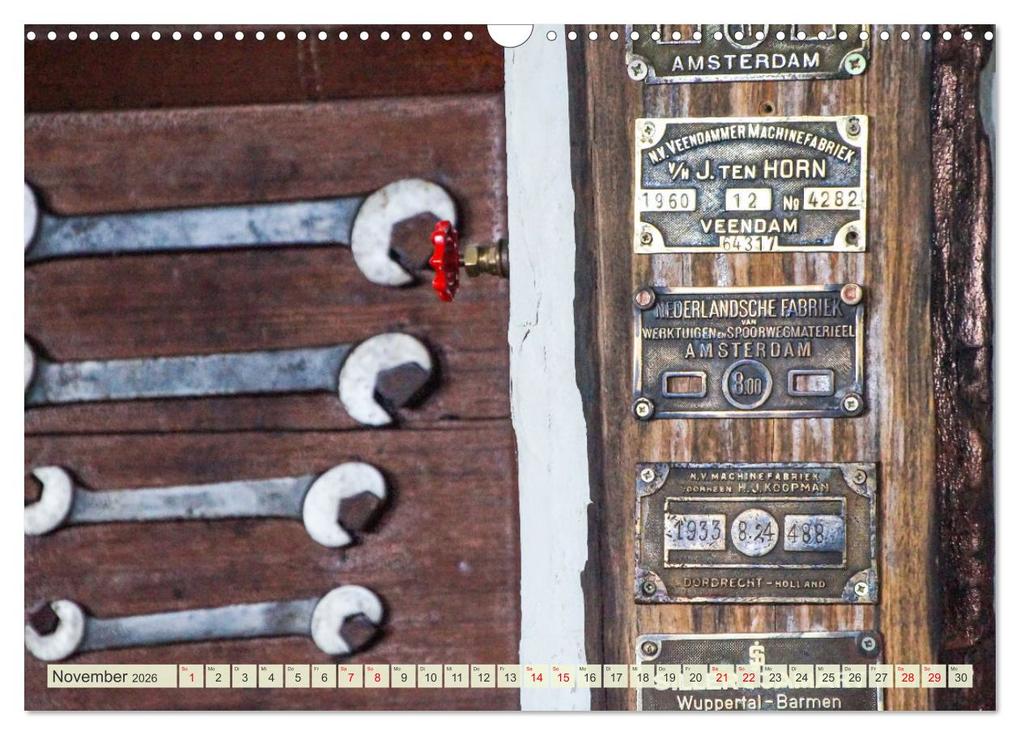 Weitere Ansicht: Dampfmaschinen - Technik (Wandkalender 2026 DIN A3 quer), CALVENDO Monatskalender | Daniela Tchinitchian, Calvendo