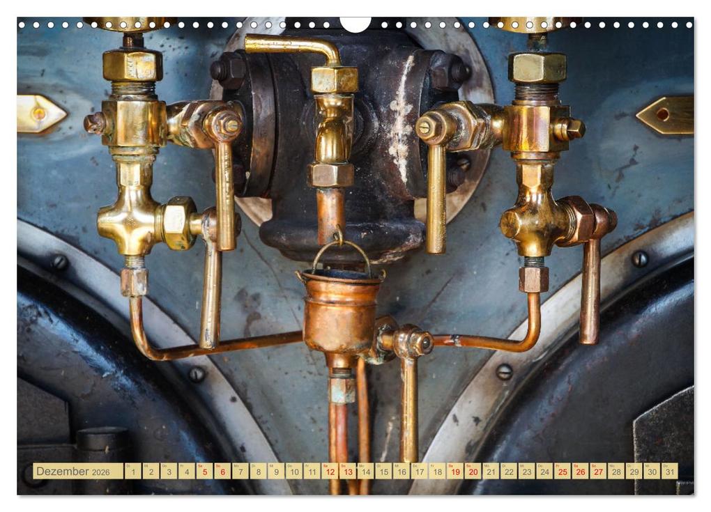 Weitere Ansicht: Dampfmaschinen - Technik (Wandkalender 2026 DIN A3 quer), CALVENDO Monatskalender | Daniela Tchinitchian, Calvendo