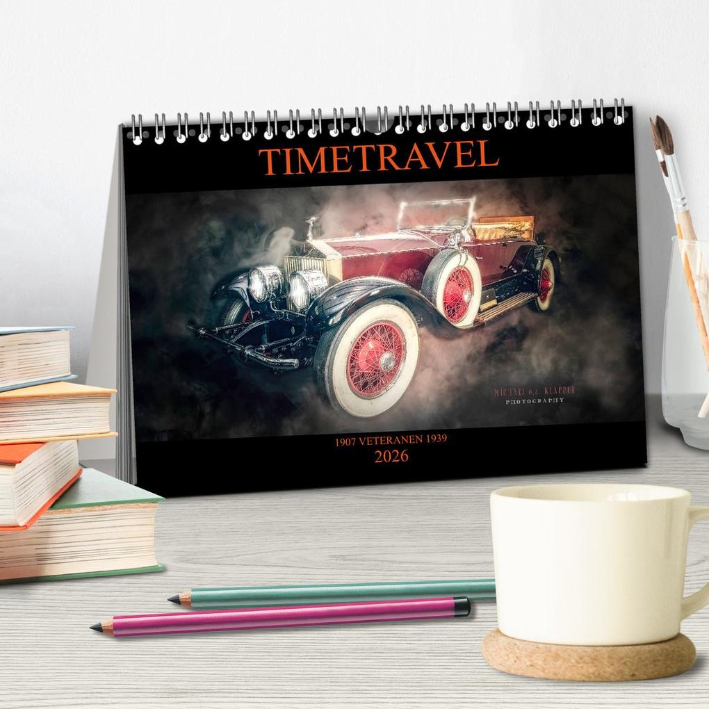 Weitere Ansicht: TIMETRAVEL (Tischkalender 2026 DIN A5 quer), CALVENDO Monatskalender | Michael O.A. Klapper, Calvendo