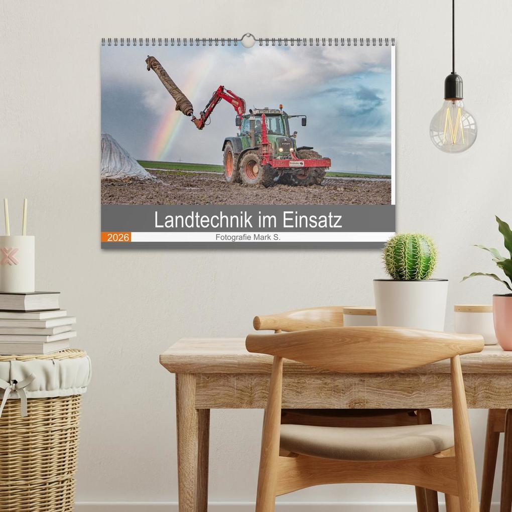 Weitere Ansicht: Landtechnik im Einsatz (Wandkalender 2026 DIN A3 quer), CALVENDO Monatskalender | Mark Säemann, Calvendo