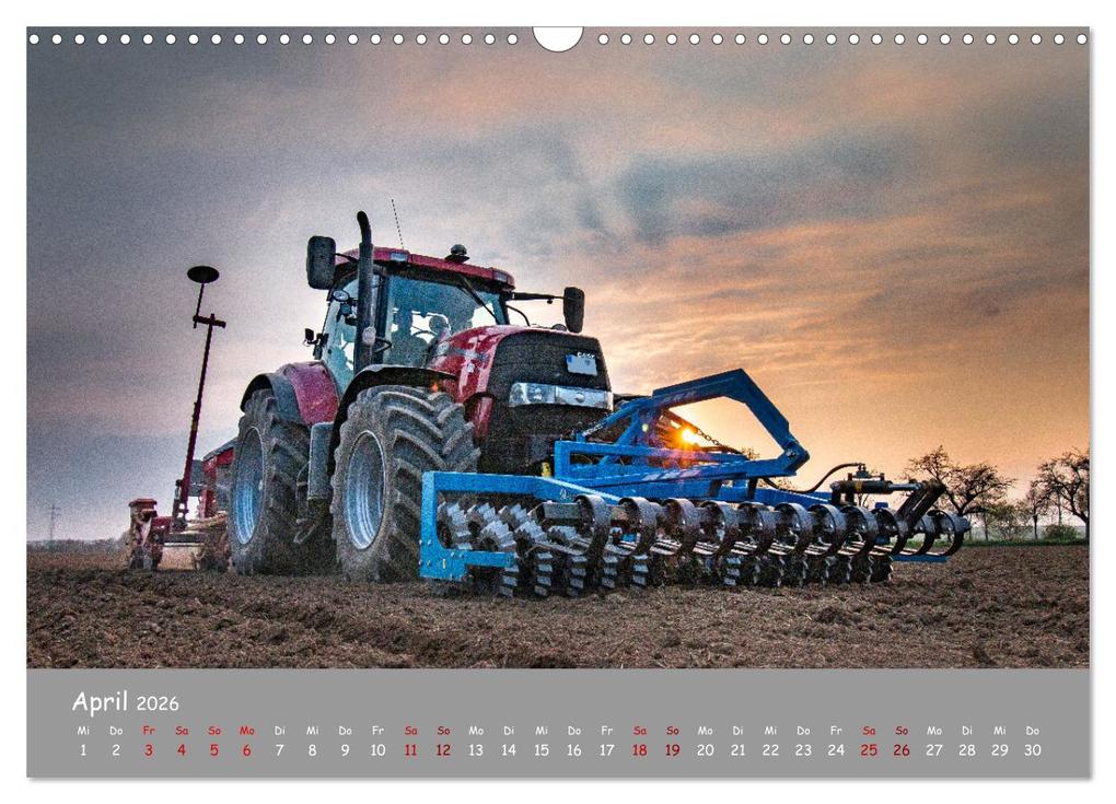 Weitere Ansicht: Landtechnik im Einsatz (Wandkalender 2026 DIN A3 quer), CALVENDO Monatskalender | Mark Säemann, Calvendo