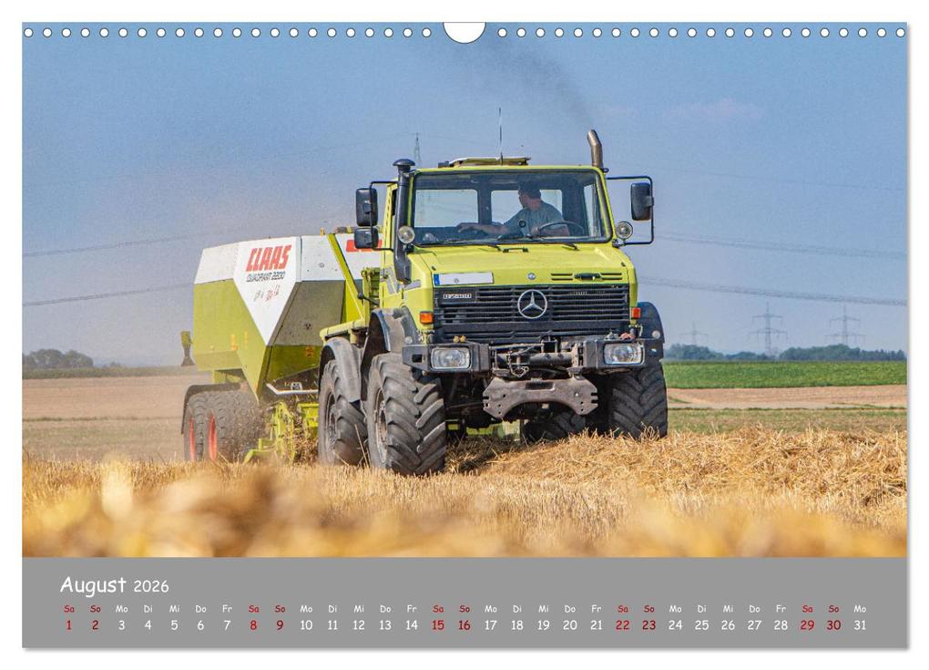 Weitere Ansicht: Landtechnik im Einsatz (Wandkalender 2026 DIN A3 quer), CALVENDO Monatskalender | Mark Säemann, Calvendo
