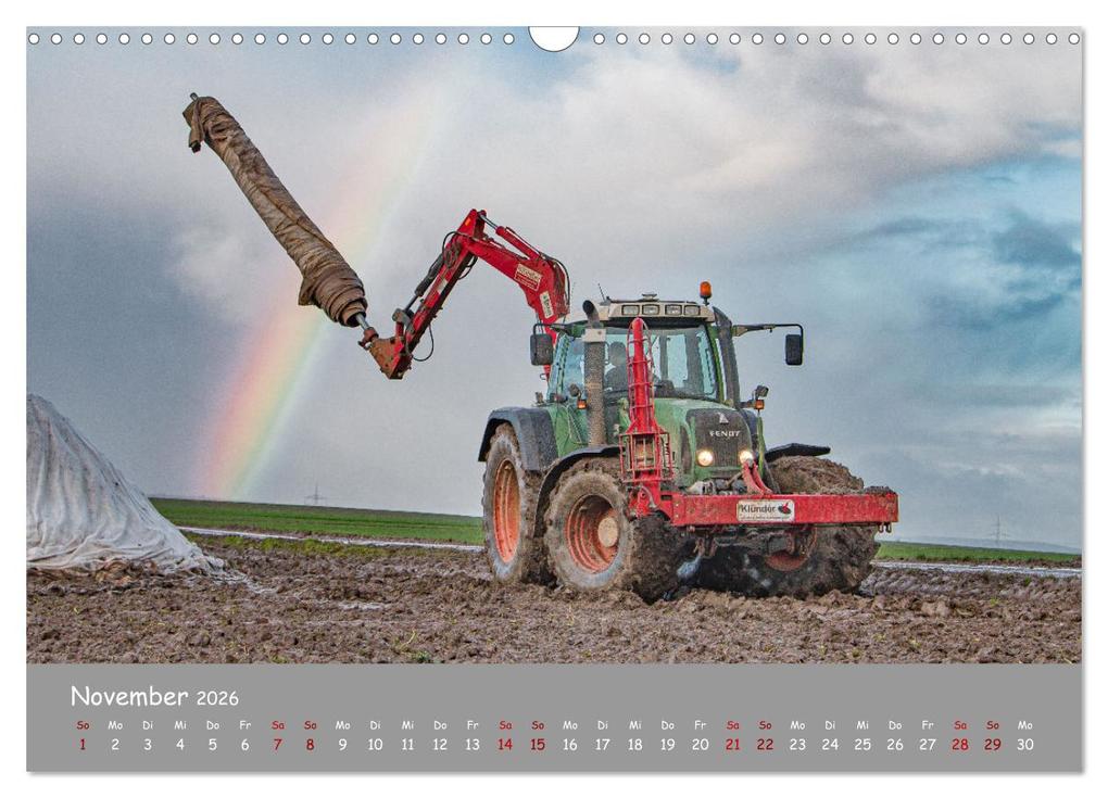 Weitere Ansicht: Landtechnik im Einsatz (Wandkalender 2026 DIN A3 quer), CALVENDO Monatskalender | Mark Säemann, Calvendo