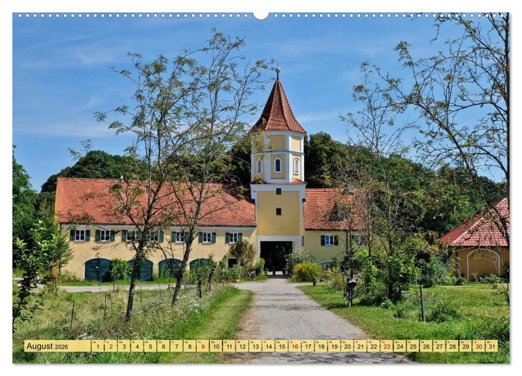 Weitere Ansicht: Komm mit Ausflugsziele rund um Augsburg (Wandkalender 2026 DIN A2 quer), CALVENDO Monatskalender | Monika Lutzenberger, Calvendo