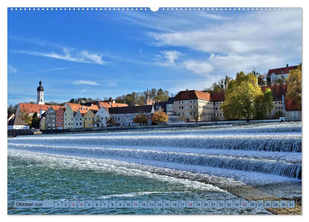 Weitere Ansicht: Komm mit Ausflugsziele rund um Augsburg (Wandkalender 2026 DIN A2 quer), CALVENDO Monatskalender | Monika Lutzenberger, Calvendo