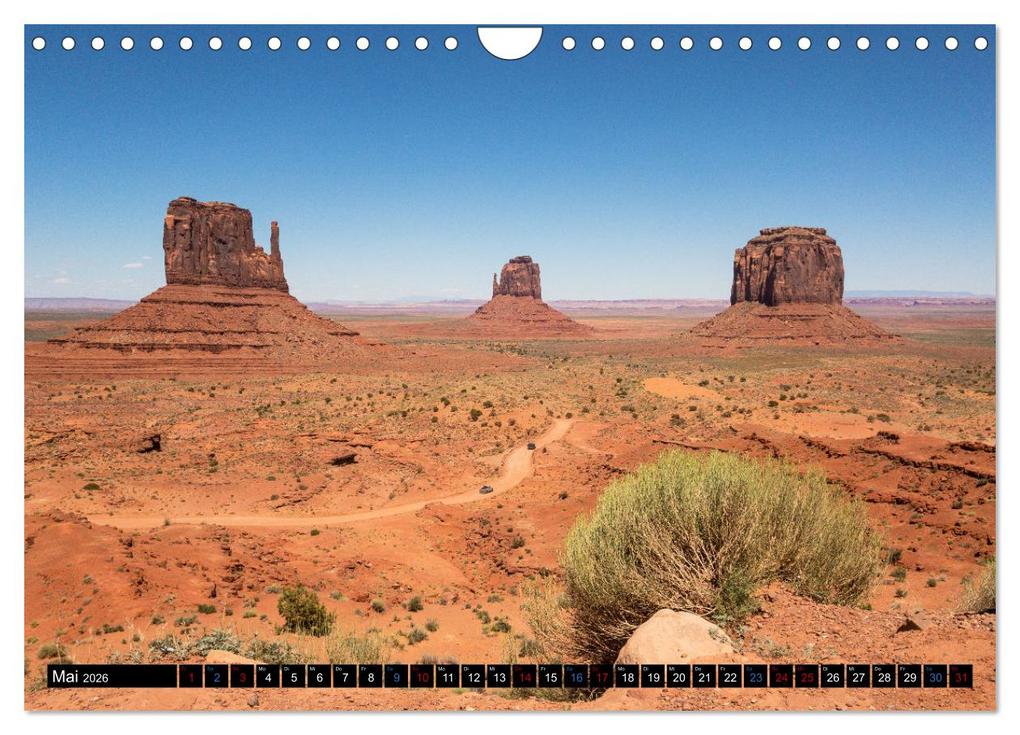 Weitere Ansicht: USA - Der Südwesten (Wandkalender 2026 DIN A4 quer), CALVENDO Monatskalender | Natalie Maertens, Calvendo