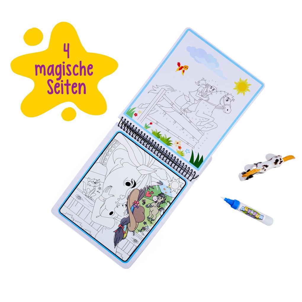 Weitere Ansicht: A&F Water Pen Pferde Malbuch