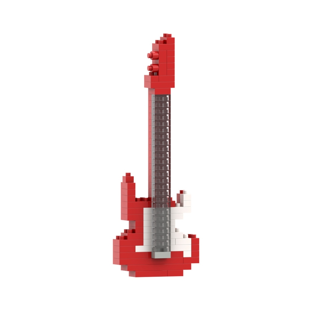 Weitere Ansicht: Brixies - E Gitarre rot Level 1