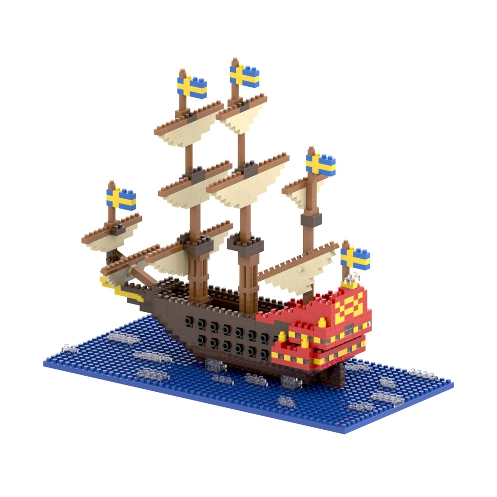 Weitere Ansicht: Brixies - Vasa Schiff Level 4