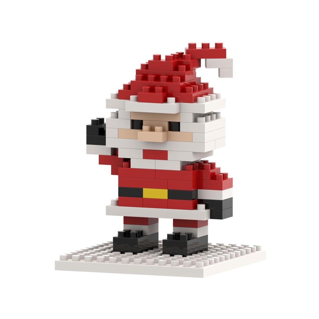 Weitere Ansicht: Brixies - Karte Weihnachtsmann