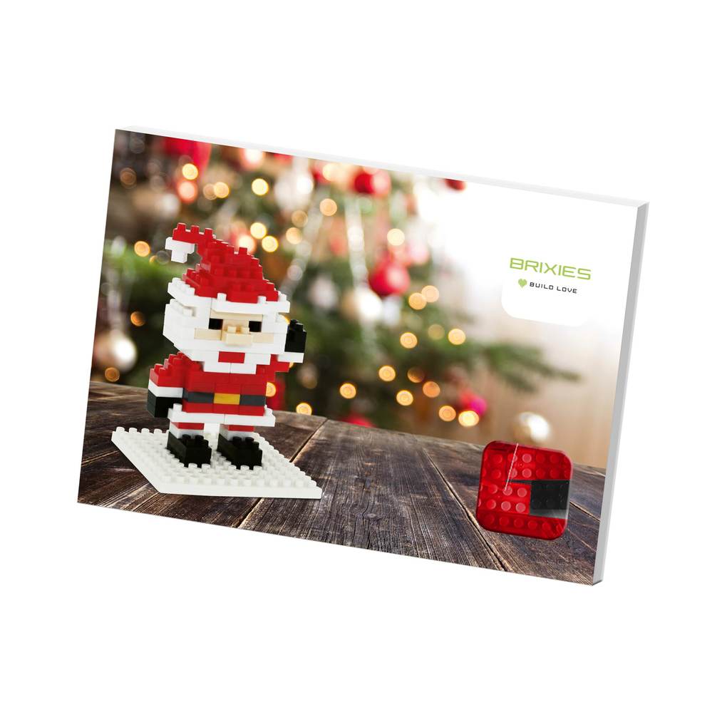 Weitere Ansicht: Brixies - Karte Weihnachtsmann