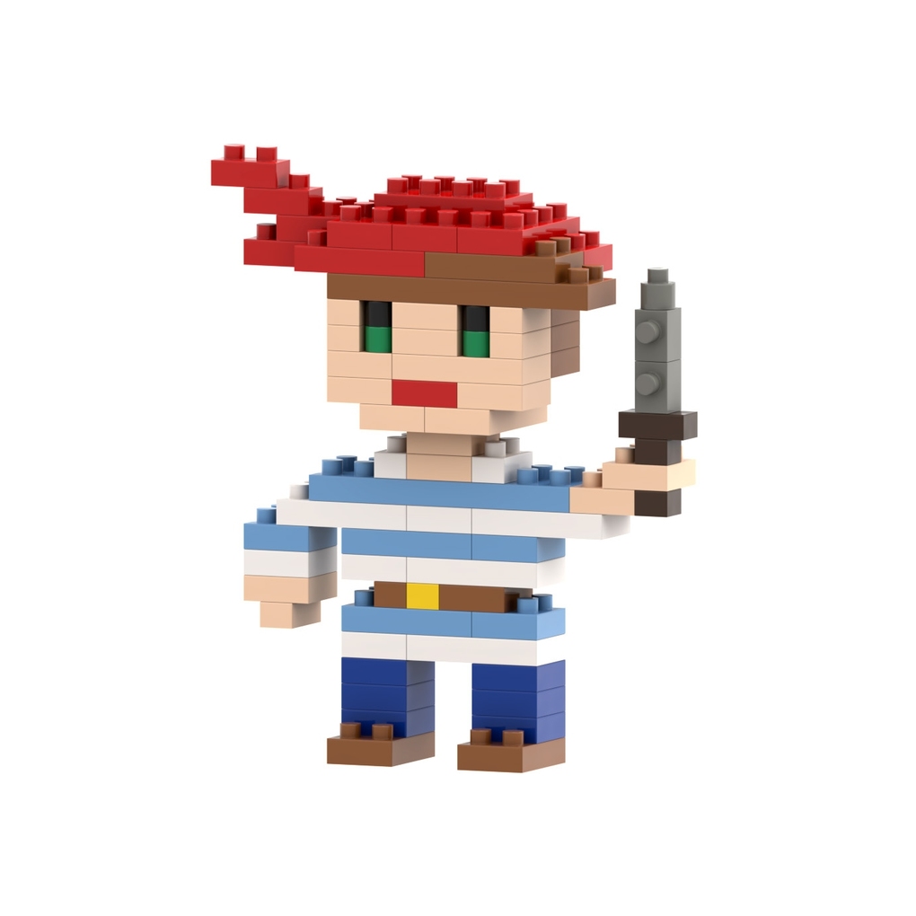 Weitere Ansicht: Brixies - Karte Pirat