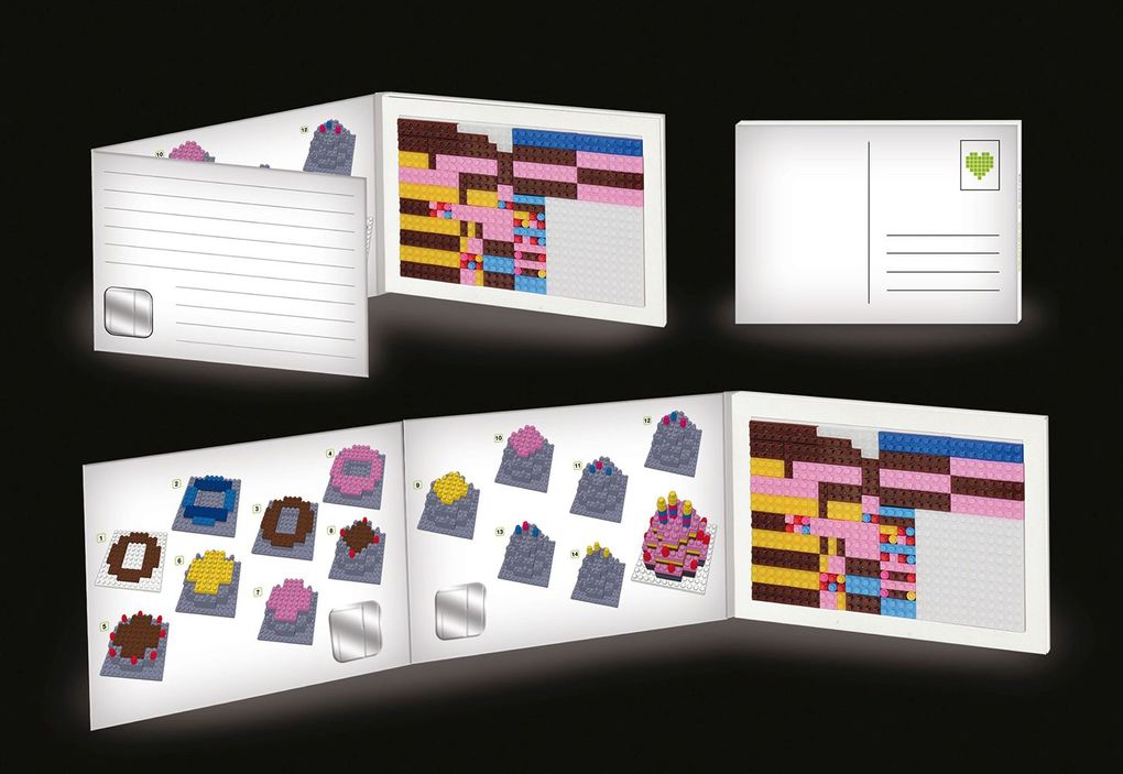 Weitere Ansicht: Brixies - Karte Schneemann