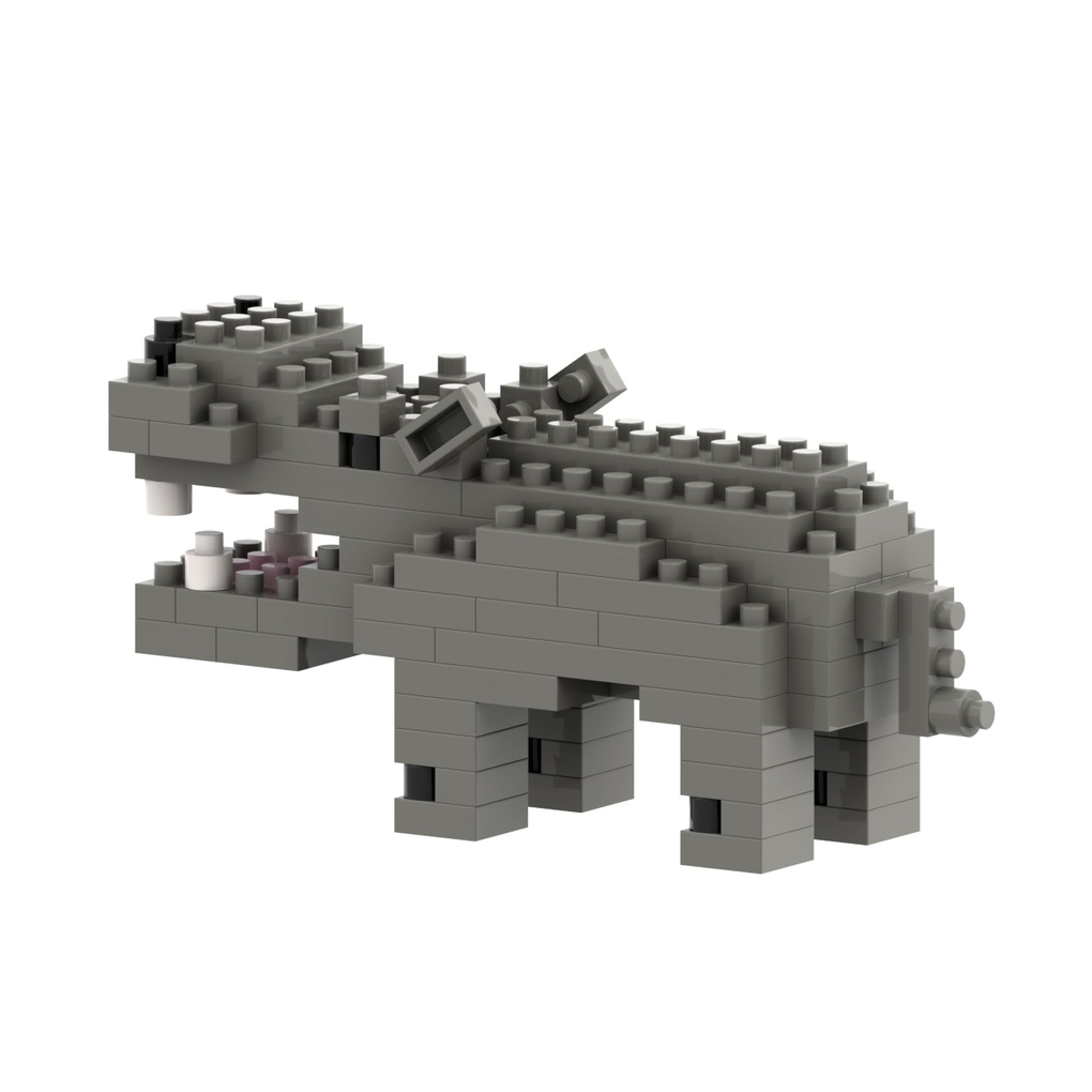 Weitere Ansicht: Brixies - Nilpferd Level 1